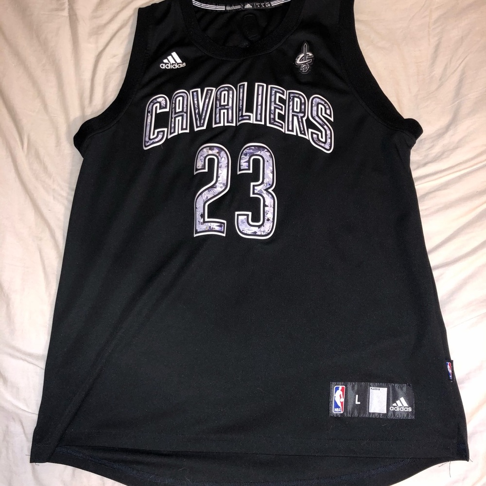 Adidas Cleveland Cavaliers Lebron James Diamonds Dancing Jersey